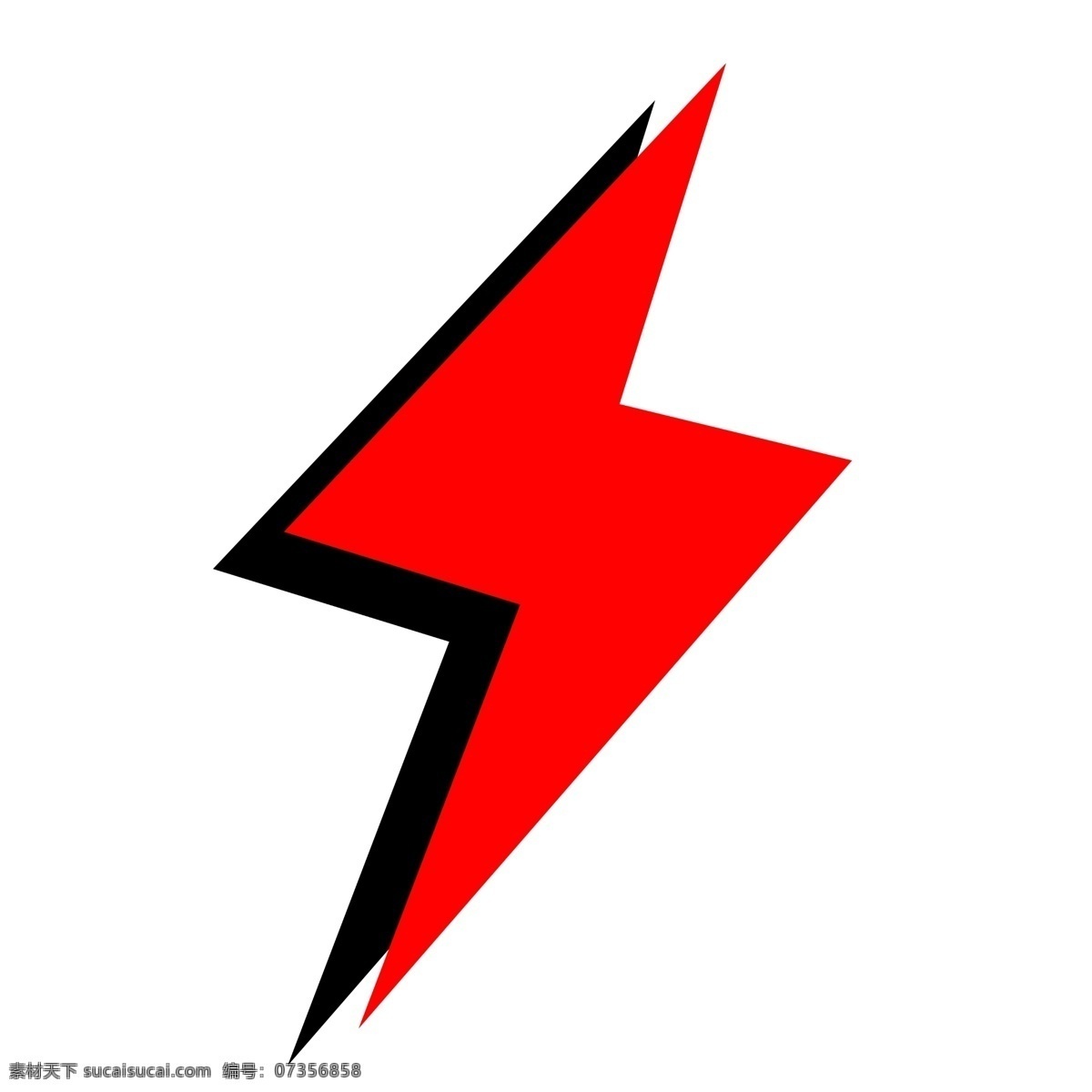 红色 闪电 图案 元素 闪电效果 海报设计图标 免 扣 闪电图案 装饰图案 红色闪电