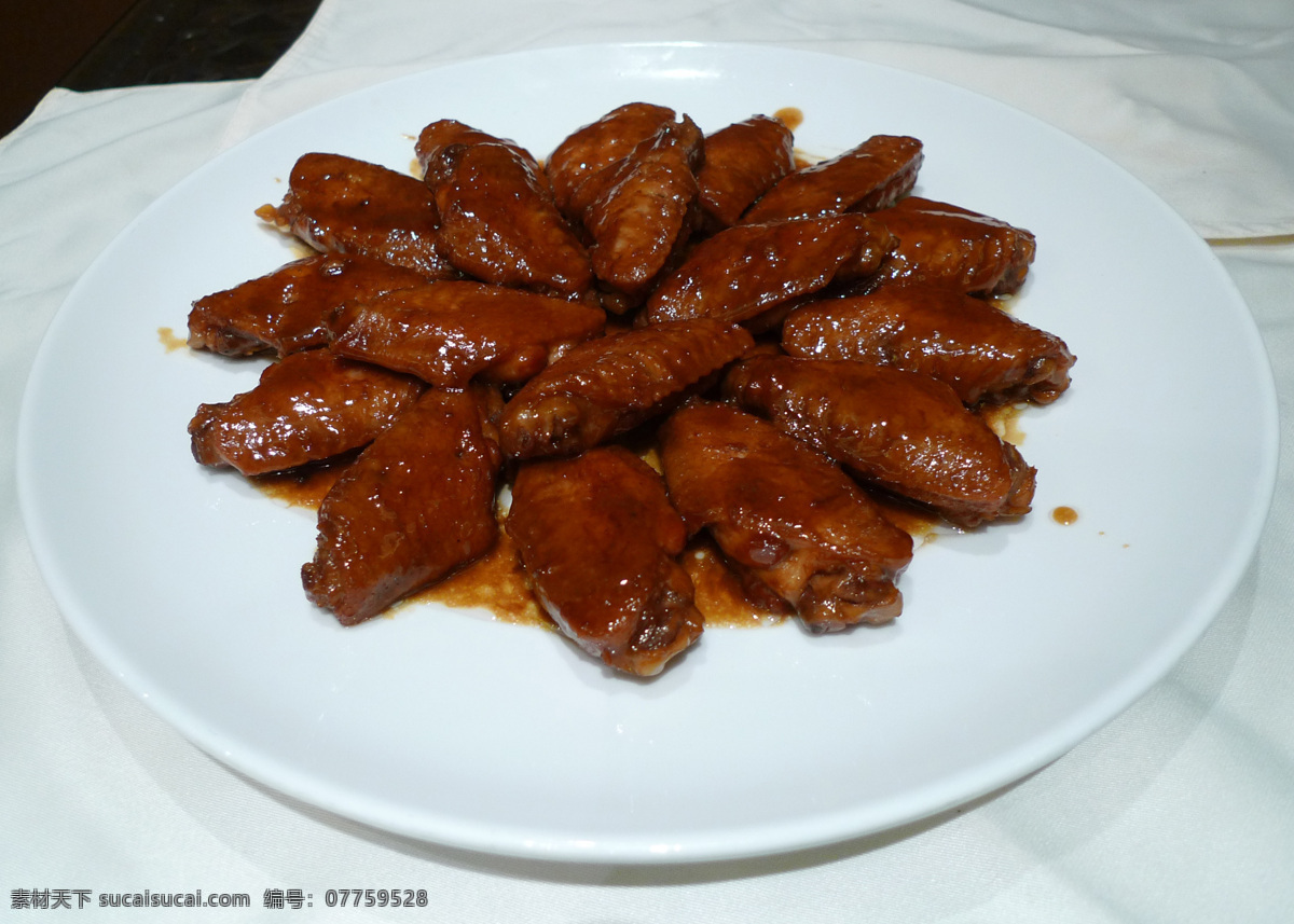可乐鸡翅 红烧鸡翅 可乐 鸡 红烧 中国菜 传统美食 餐饮美食