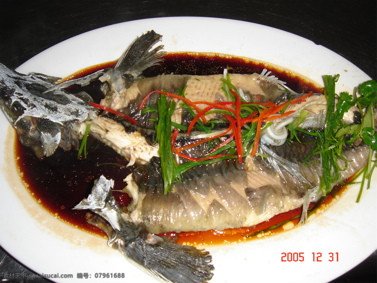 清蒸鱼 美食 传统美食 餐饮美食 高清菜谱用图