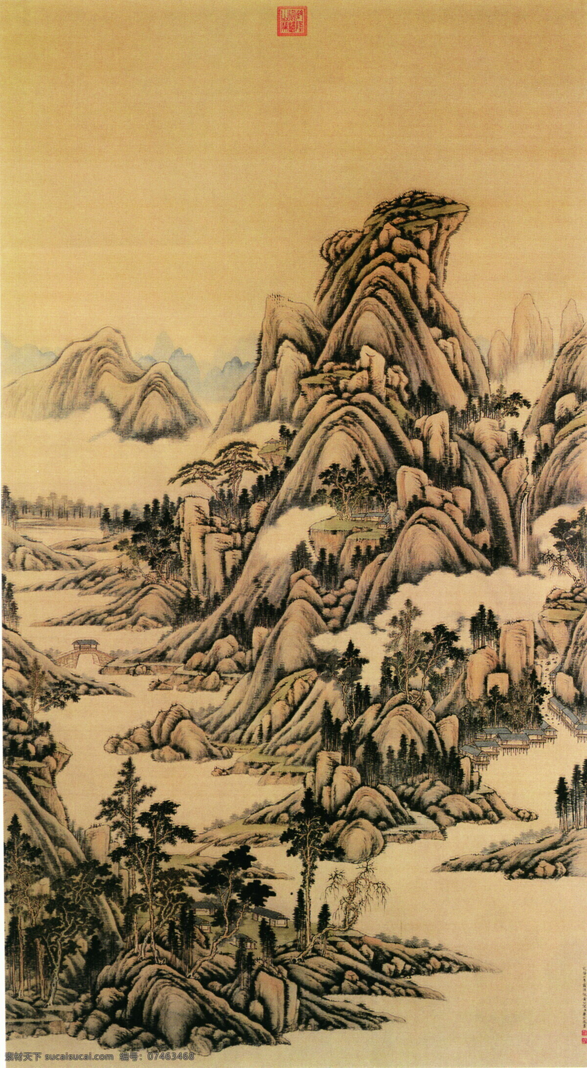 中国 古典 绘画 艺术设计 彩墨画 工笔 古代名画 古代山水 国画 美术 牡丹 人物 山水 重彩 绶带 现代 中国画 工笔重彩画 文化艺术