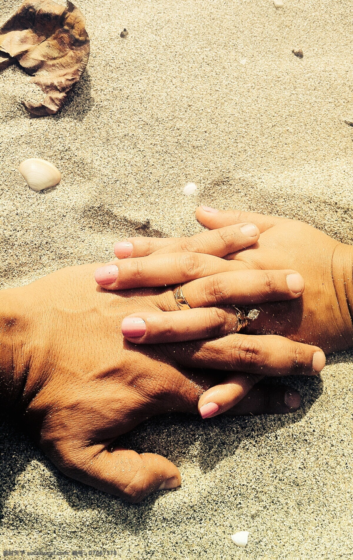 十指 相 扣 双手 十指相扣 手指 手背 沙滩 海滩