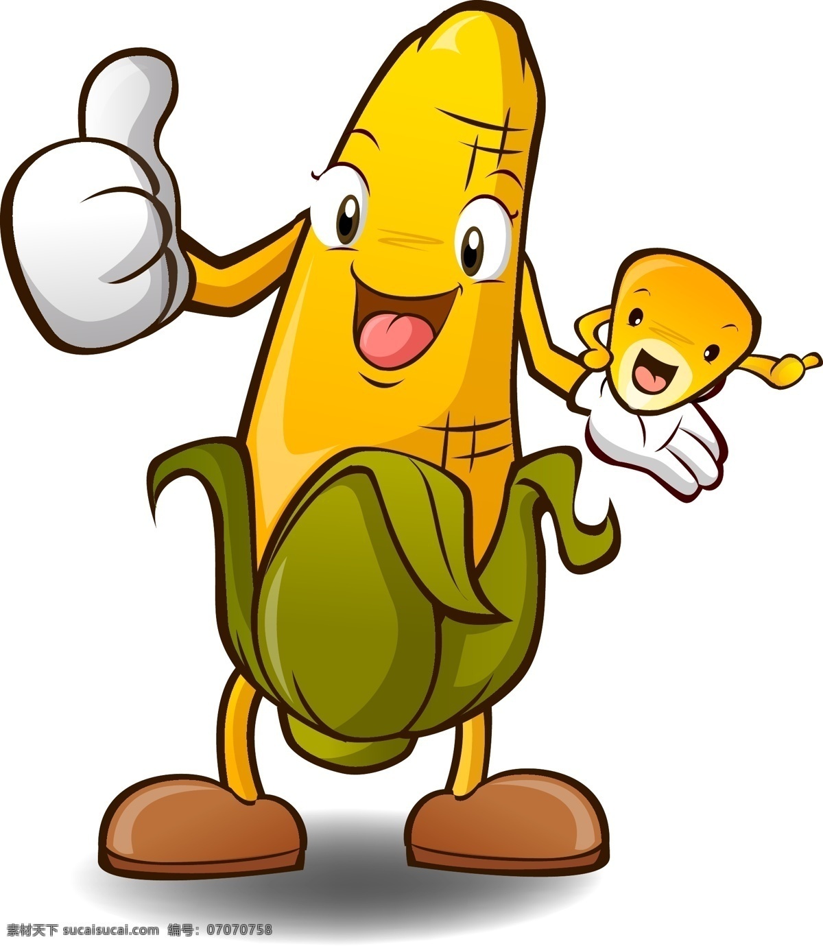 玉米人 小玉米 黄玉米 金玉米 拟人玉米 标志图标 公共标识标志