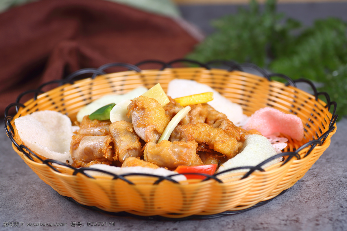煎焗竹肠 粤菜 传统美食 餐饮美食 香煎 竹肠 煎焗 肠 菜式