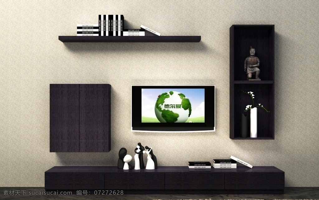 紫罗兰电视柜 紫罗兰 电视柜 家居 室内 装修 效果图 室内设计 环境设计 系列1紫罗兰