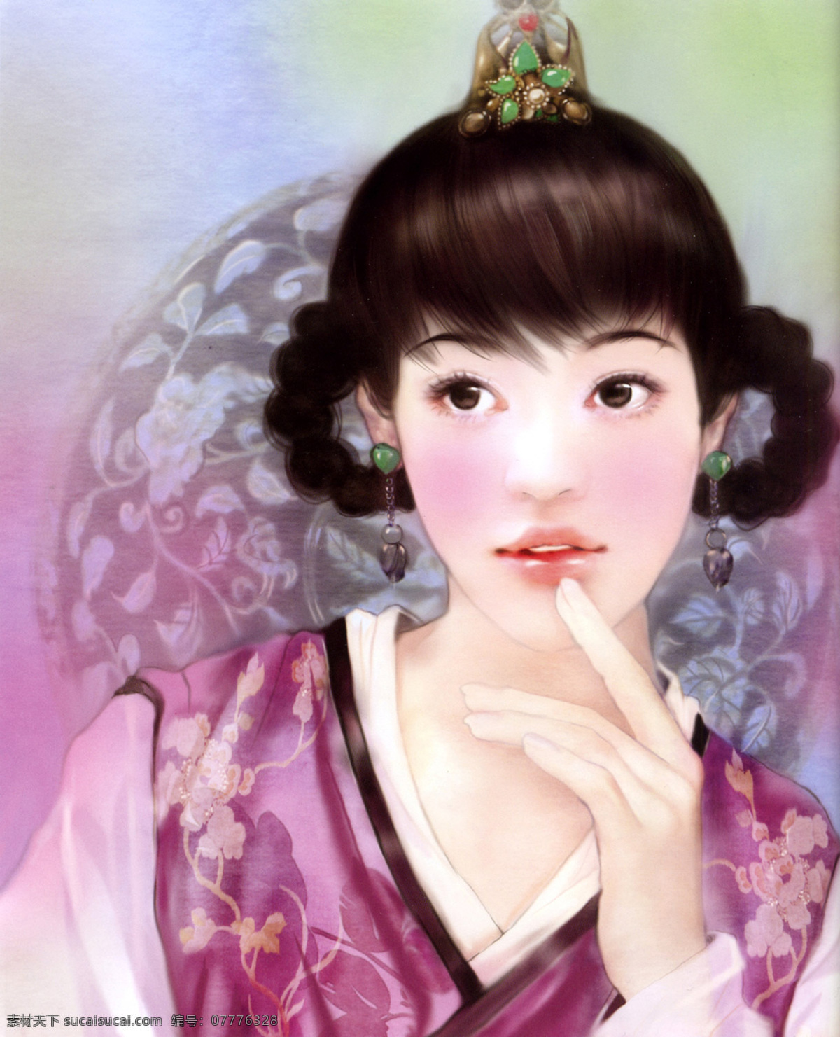 画集免费下载 动漫 动漫动画 动漫人物 蝴蝶 花 画册 画集 美女 手绘 女人 中国 人物 其他画册封面