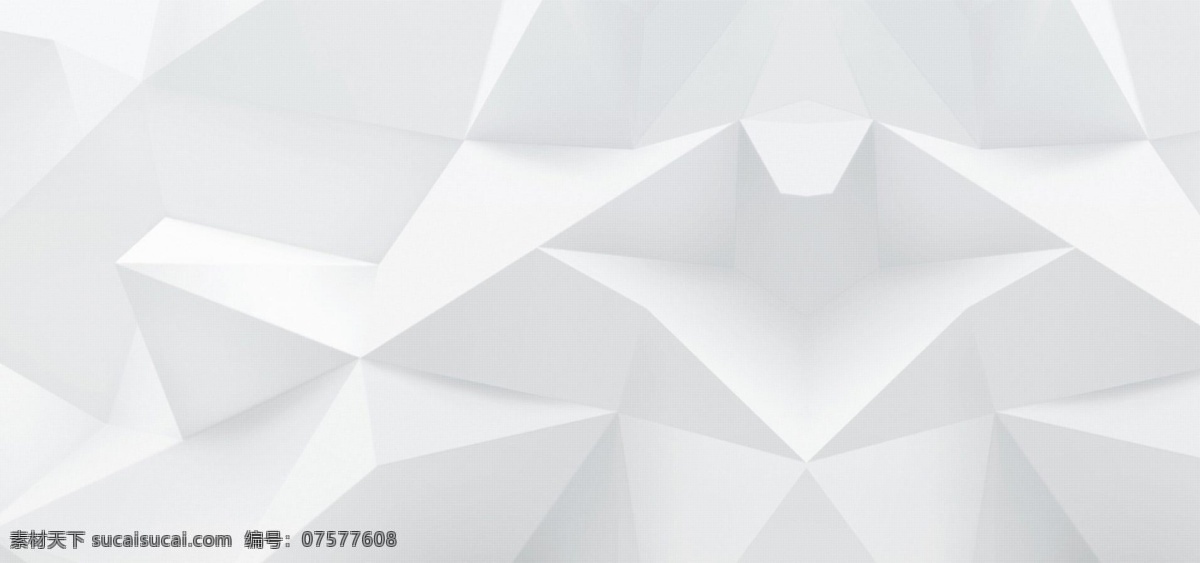 白色 几何 折纸 背景 简约 分层 背景素材