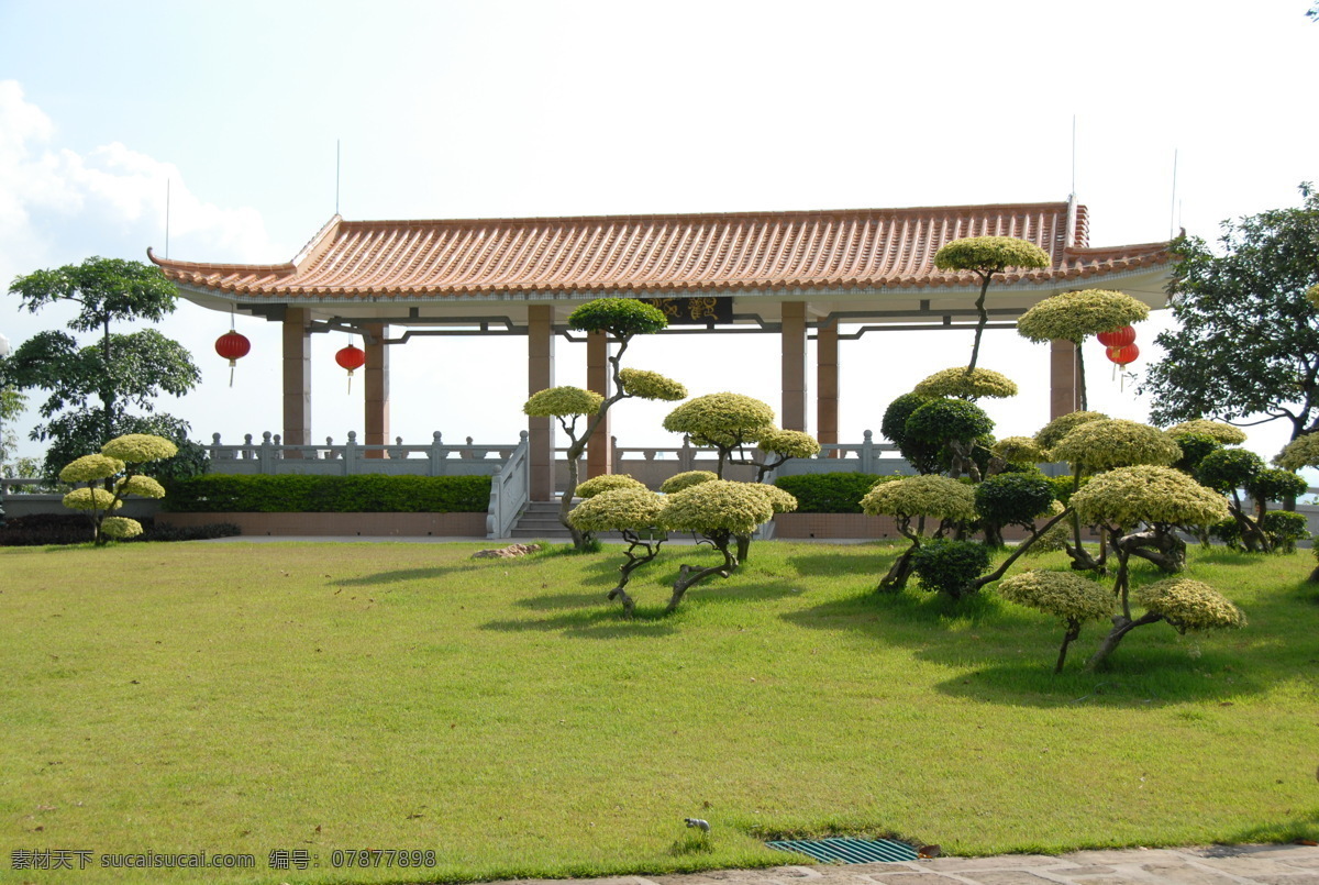 亭子 旅游 花草 树木 风景 园林 旅游区 公园 古亭 树林 花木 路 绿化 清新 天空 环境优美建筑 自然 自然风景 旅游摄影 国内旅游