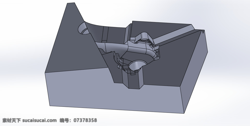 水泵 fordmolde1 工业设计 机械设计 汽车 3d模型素材 其他3d模型