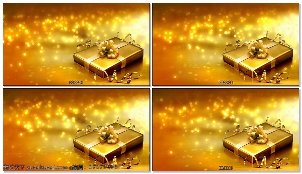 金色 浪漫 礼物 盒 视频 背景 粒子 光效 循环 高清 超清 清晰 震撼 晚会 实用 常用 简单 酒吧 dj 大气 温暖 科技