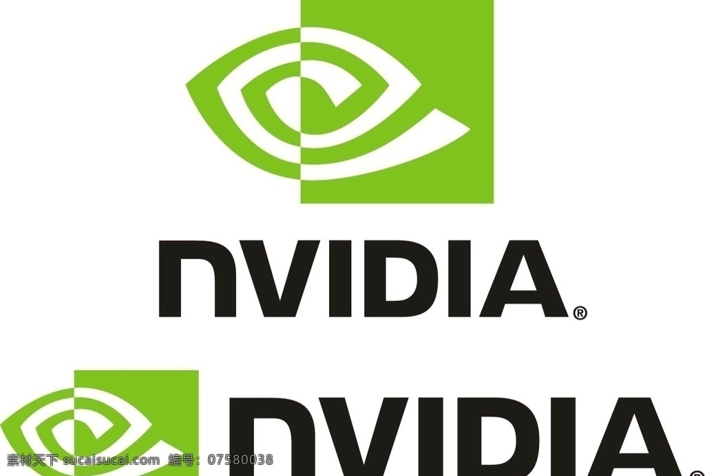 英伟达 矢量标志 nvidia 矢量 标志 logo 企业 logo标志