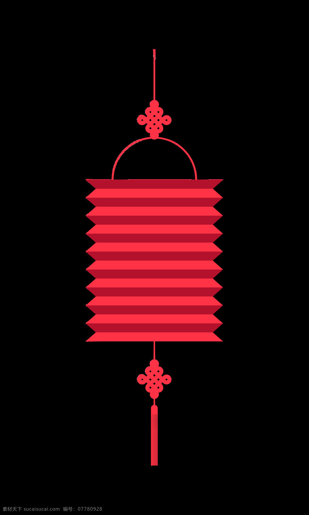 清新 秀气 深 粉色 灯笼 节日 元素 粉色灯笼 粉色中国结 节日元素 纸质灯笼