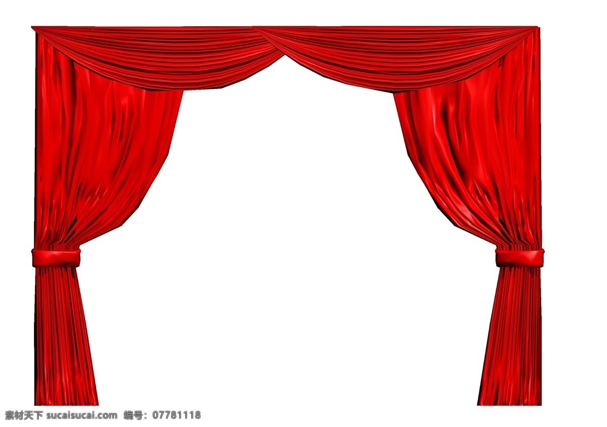 高清红色幕布 幕布 舞台 红色幕布 帷幕 广告设计模板 其他模版 源文件库