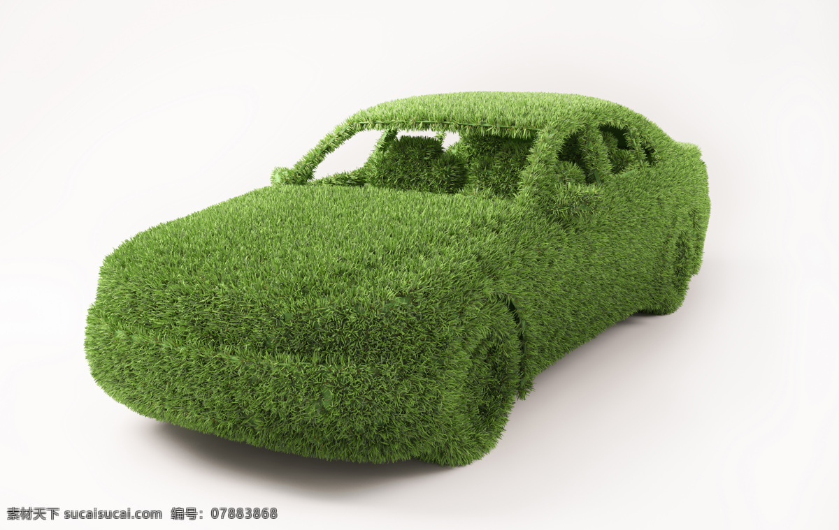 绿色植物 组成 汽车 绿色汽车 植物 环保 车辆 轿车 汽车图片 现代科技