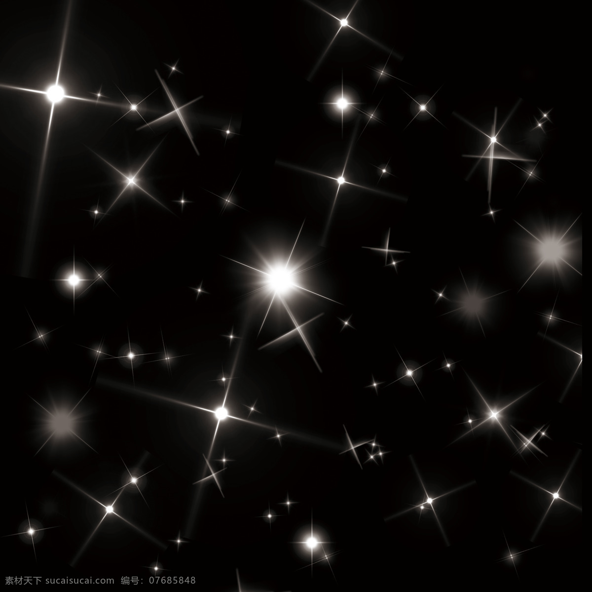 夜空星光 平面 ps 元素 抠图 设计元素
