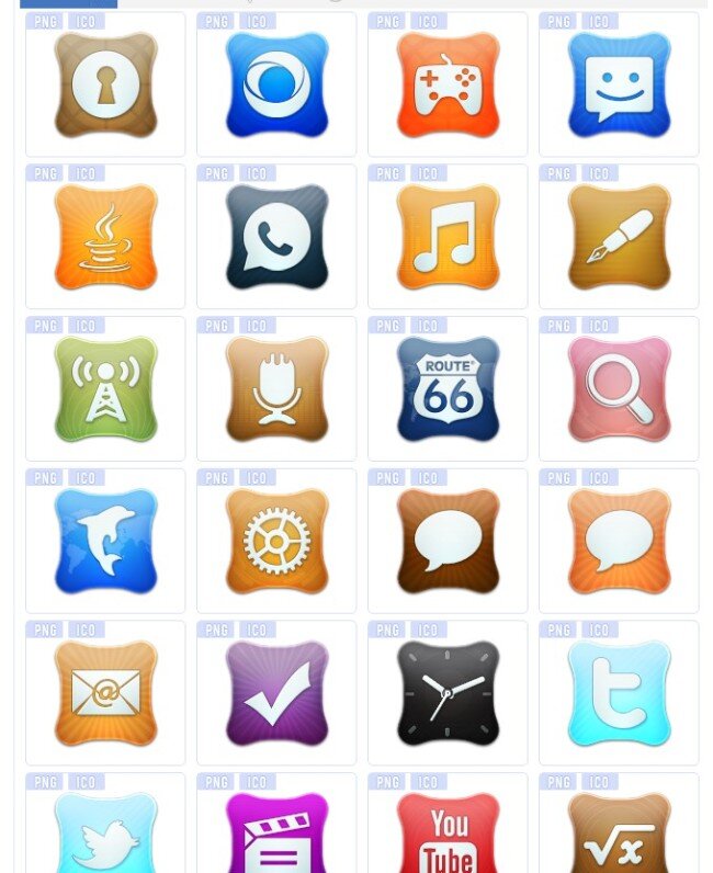 创意 手机 桌面 图标 电话 音乐 app app图标