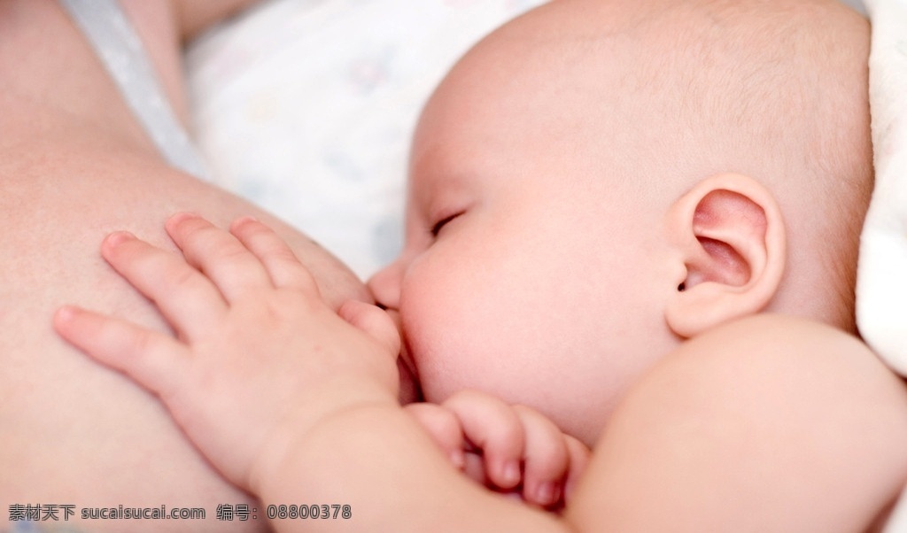 母乳喂养 母乳 婴儿 乳房 婴儿吃奶 儿童幼儿 人物图库