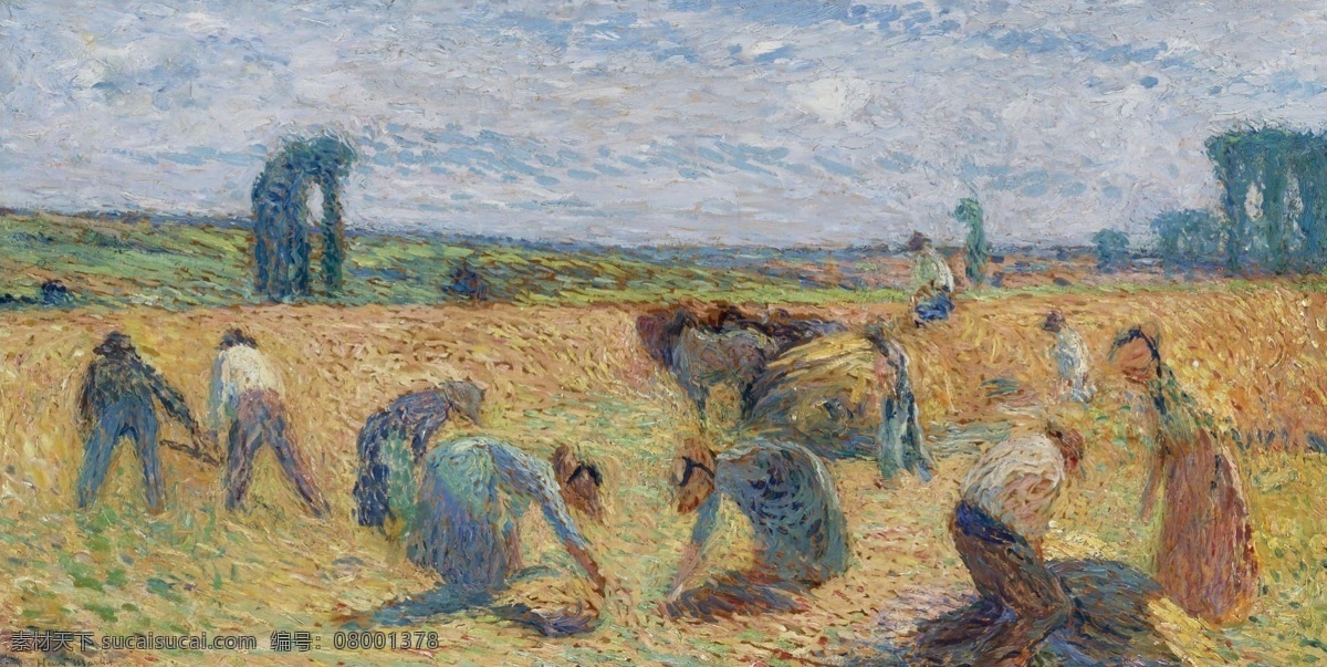 大师 画家 风景画 静物 油画 建筑 装饰画 reaping the martin henri 人物 高清 西方 国外 现代 家居装饰素材
