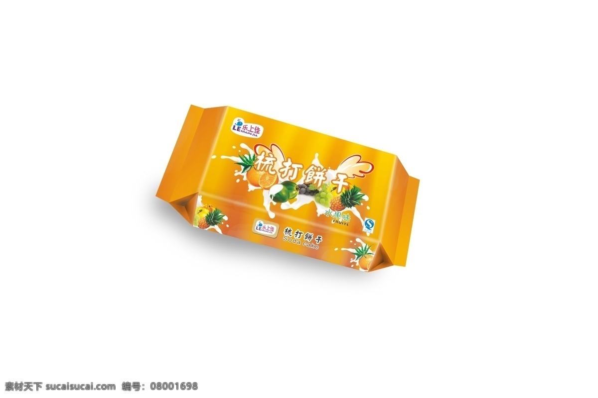包装设计 广告设计模板 水果 源文件 饼干 包装 平面图 模板下载 饼干包装效果 梳打饼干 psd源文件