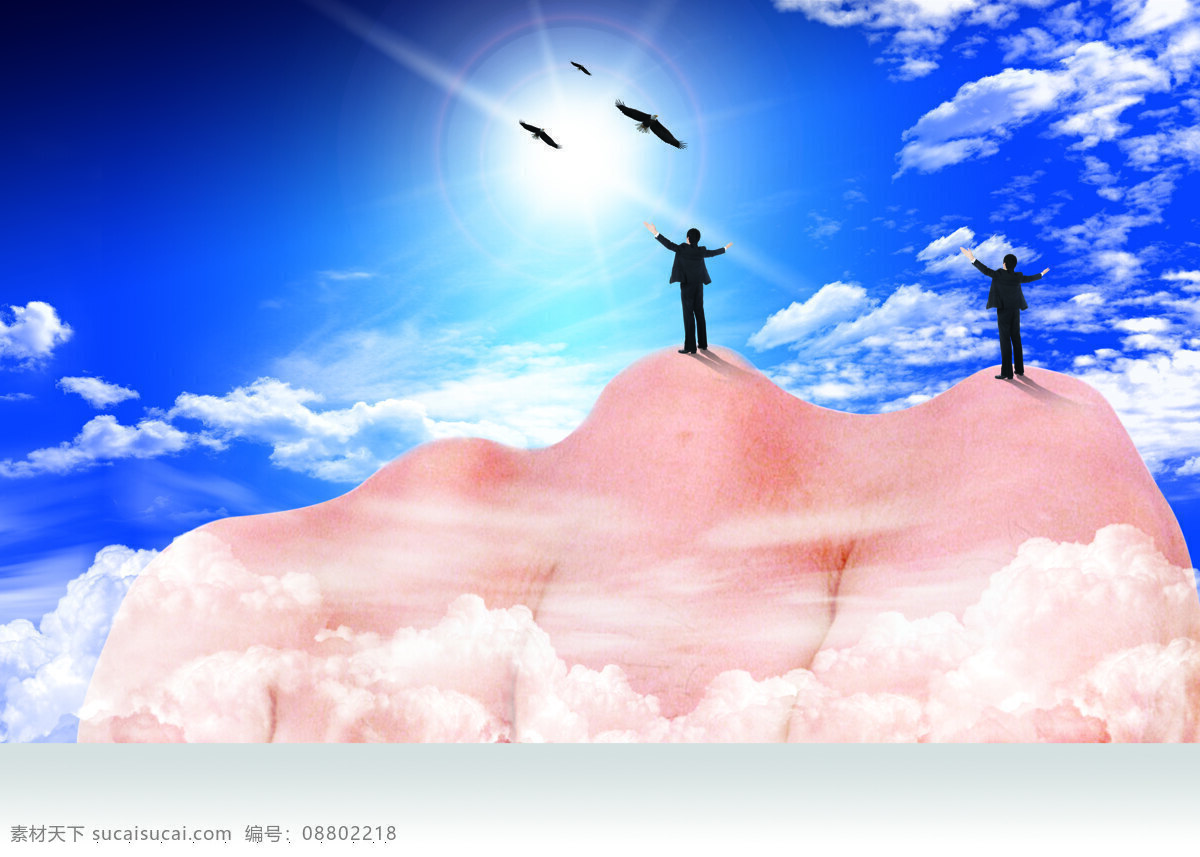 畅想 未来 进取 梦想 天空