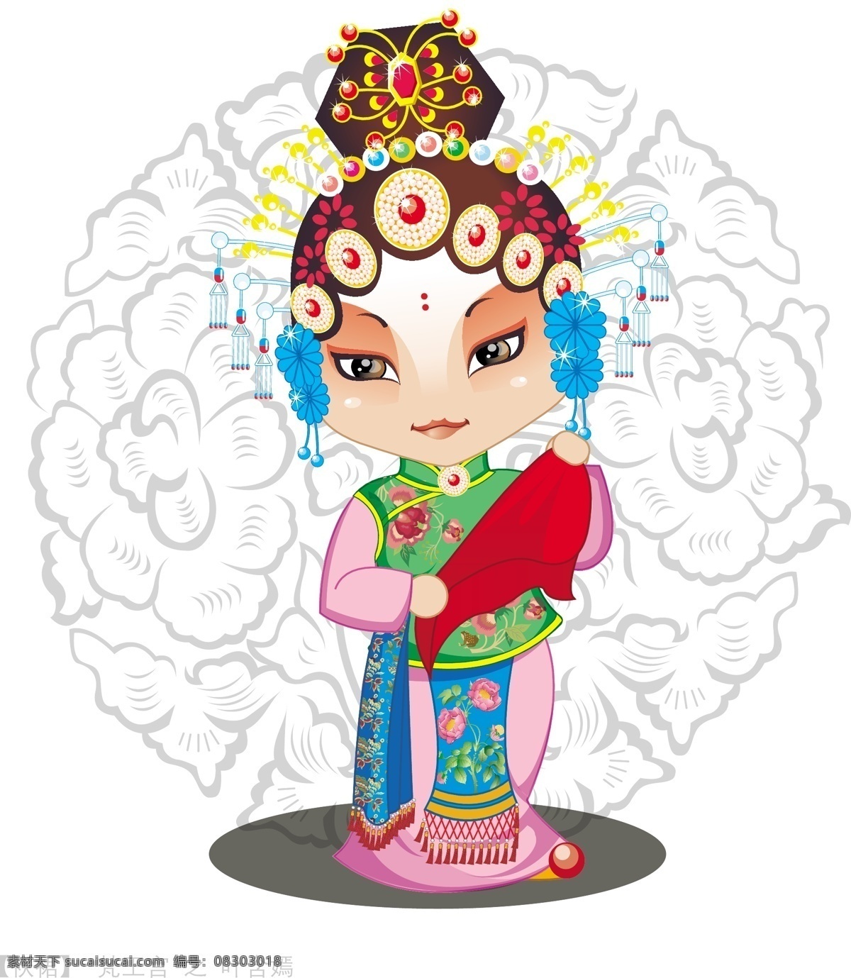 梵 王宫 叶 含 嫣 袄裙