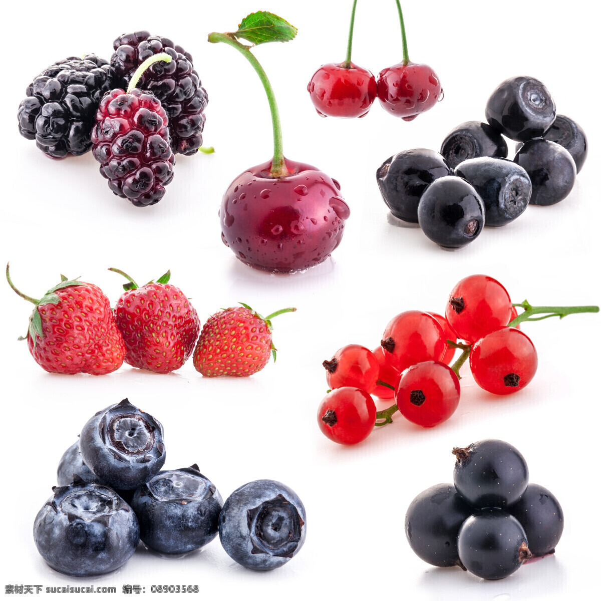 水果 图集 桑葚 草莓 柿子 蓝莓 樱桃 水果图片 餐饮美食