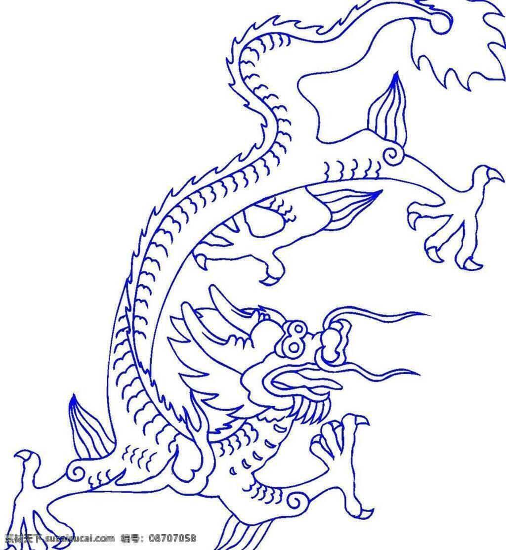 古典底纹 古典龙纹 花纹图案 龙 龙矢量 龙图案 龙图腾 龙纹 龙纹图案 龙纹矢量素材 龙纹模板下载 中国龙 蛟龙 矢量素材 其他矢量 矢量 矢量图 其他矢量图