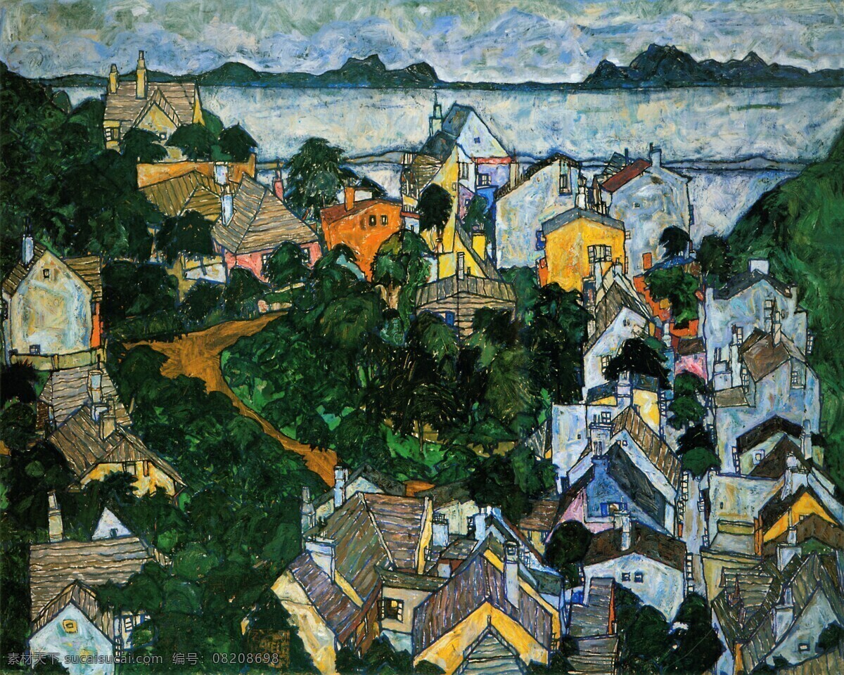 埃贡席勒 席勒绘画 20世纪初 奥地利 席勒 画家 维也纳分离派 油画 文化艺术 绘画书法