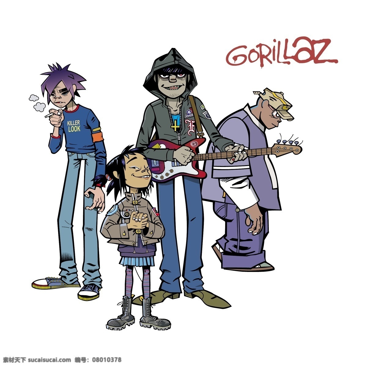 街头霸王 免费 gorillaz 标志 标识 霸王 psd源文件 logo设计