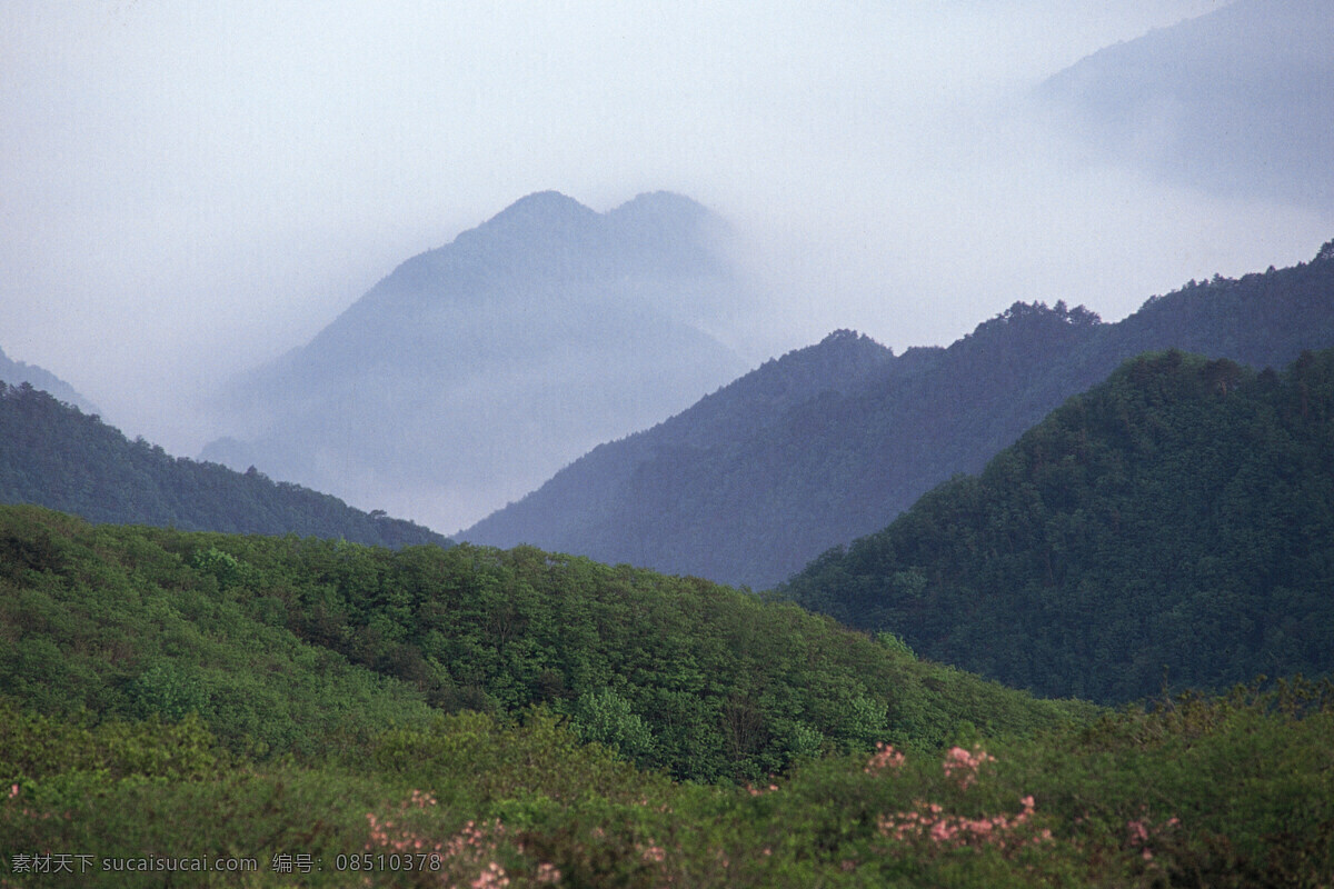 山水风景 田园风景 家居装饰素材 山水风景画