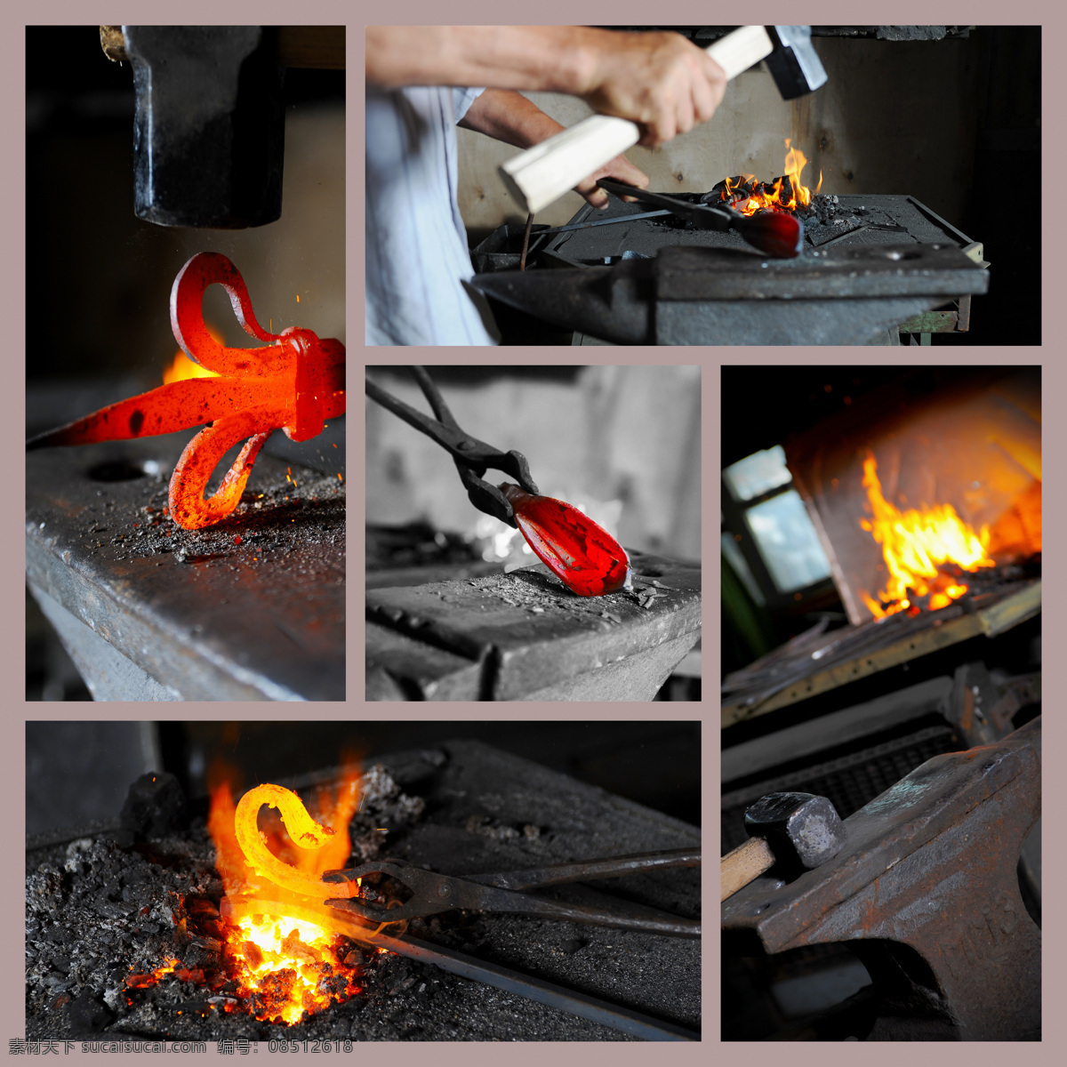 炼铁 工人 铸铁 打铁 铁匠 烧铁 商务人士 人物图片