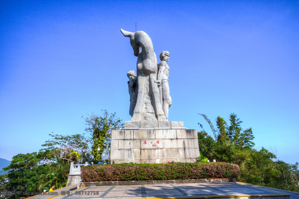 鹿回头 三亚鹿回头 鹿回头景区 鹿回头风景区 鹿回头公园 3a 海南 三亚 旅游摄影 国内旅游 旅游