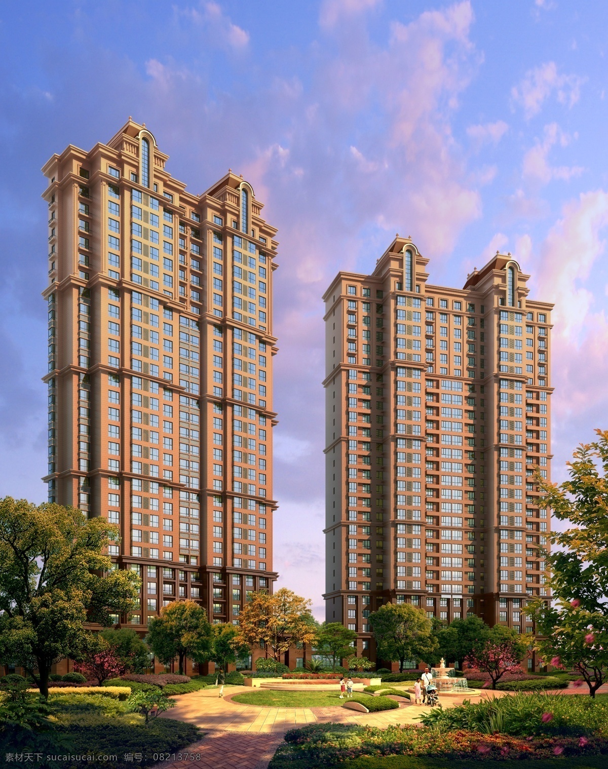 建筑模型 效果图 大厦 房屋 房子 建筑 房地产 城市建筑主题 建筑家居 建模 园林 黑色