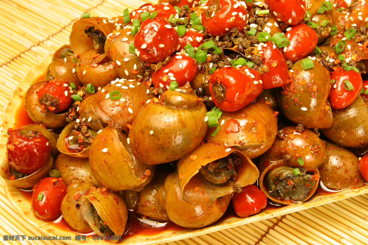 麻辣田螺 美食 传统美食 餐饮美食 高清菜谱用图