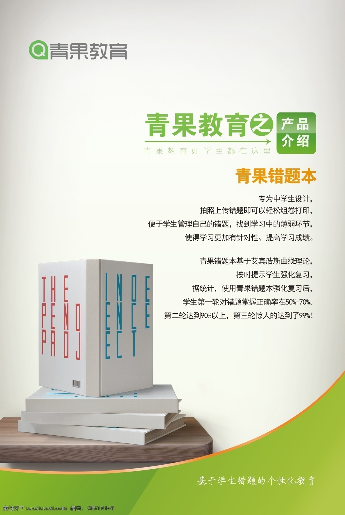 错题本 教育海报 创意课本 培训班展板 培训班文化 培训班楼道 教育观点 教育理念 图书馆展板 教室展板 校园文化