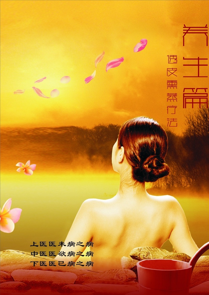 养生 熏蒸 养生海报 熏蒸海报 中草药 展架 海报 吊旗