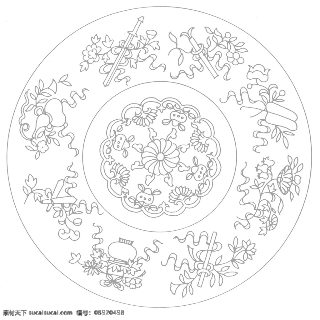 印花 矢量图 传统图案 服装图案 民族 色彩 印花矢量图 黑白色 面料图库 服装设计 图案花型