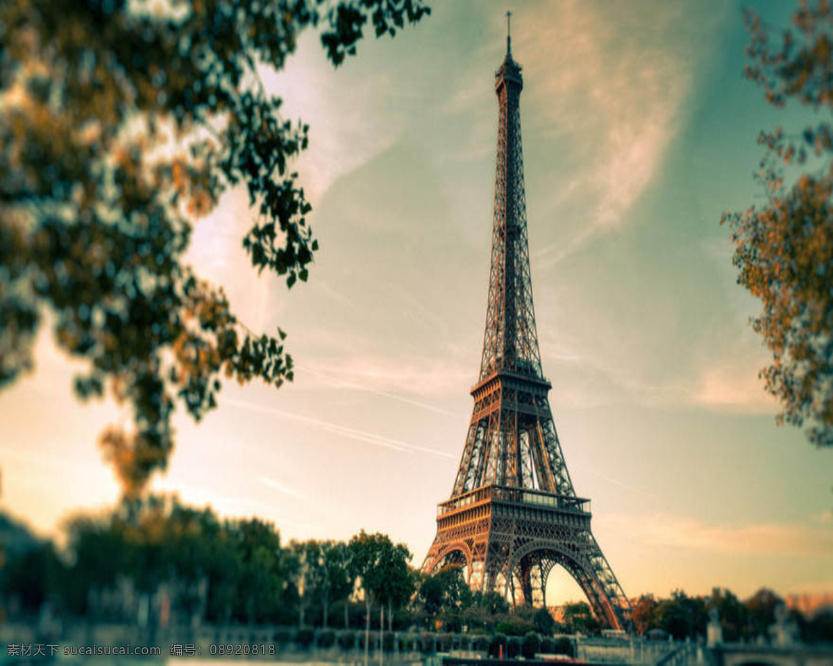浪漫 法国 巴黎埃菲尔铁塔 lomo 埃菲尔铁塔 巴黎 高清 风景 生活 旅游餐饮