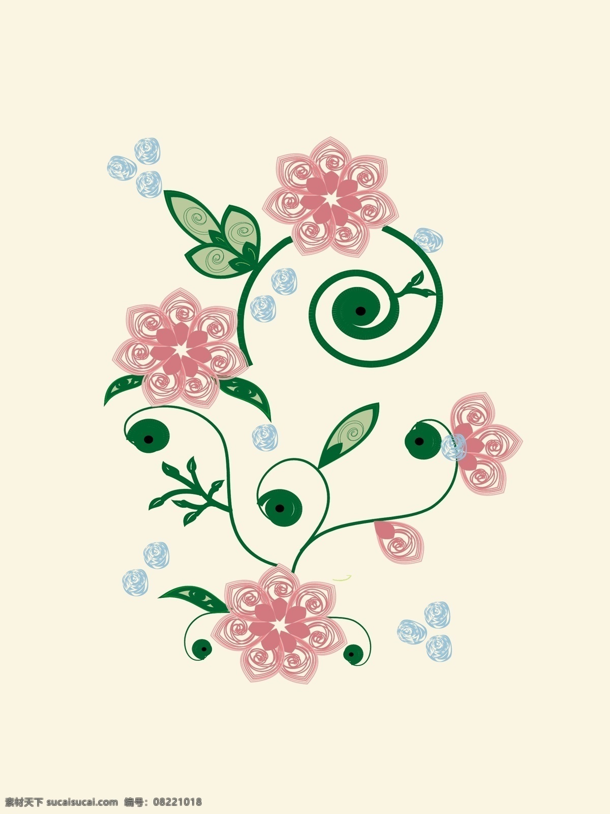 服装设计 绣花 图 免费 植物 花卉 白色