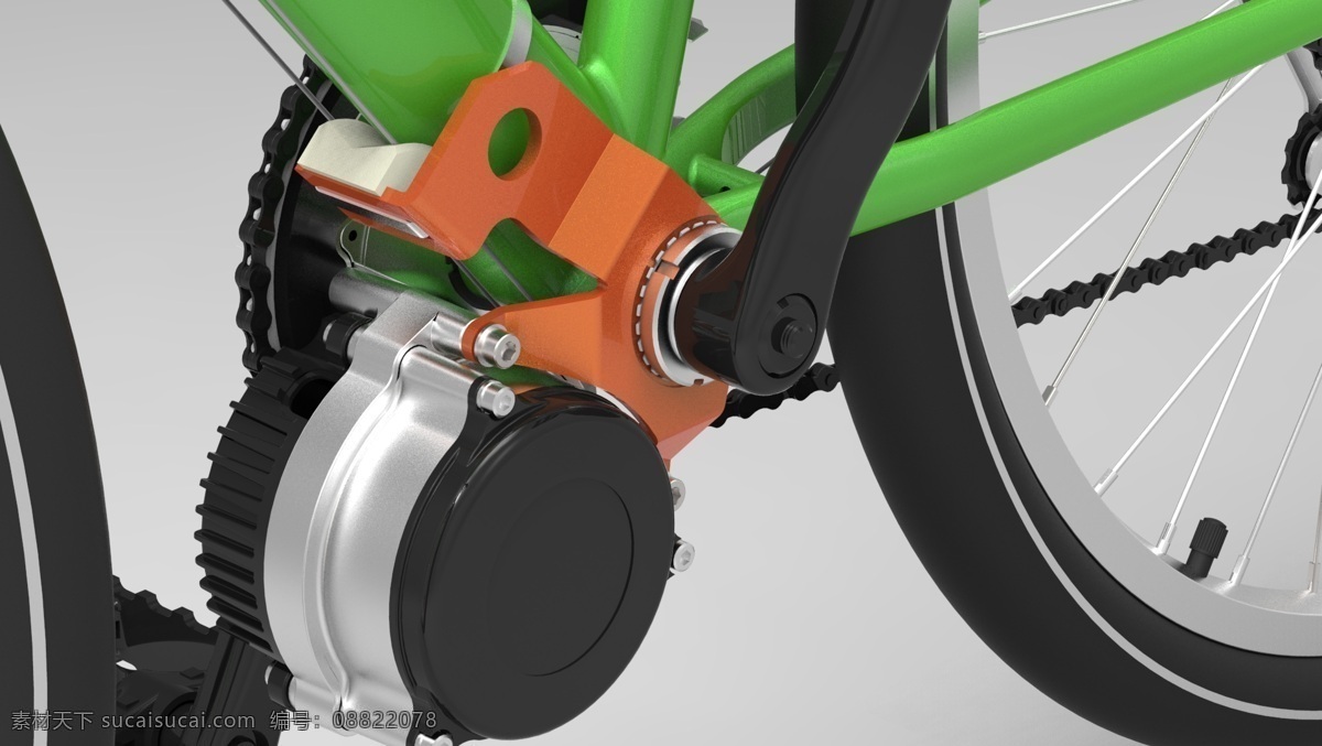 日星 精品 电机 夹具 v2 工业设计 汽车 运动 3d模型素材 其他3d模型