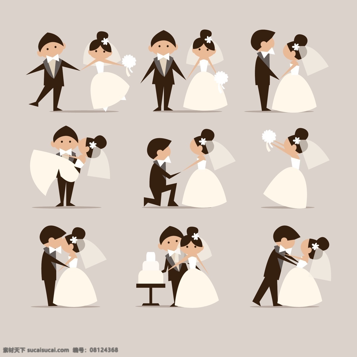 q版 恋人 婚纱情侣 插画 卡通形象 卡通人物 动漫 手绘情侣 矢量情侣 520 情人节情侣 卡通情侣 浪漫 情人节素材 手绘 情侣素材 情人节 卡通男女 结婚 婚礼 新郎 新娘 卡通婚礼人物 小两口 男朋友 女朋友 谈恋爱 糖果 爱心 男生女生 男生 女生 印花 数码印花 个性印花 情侣装 招贴设计