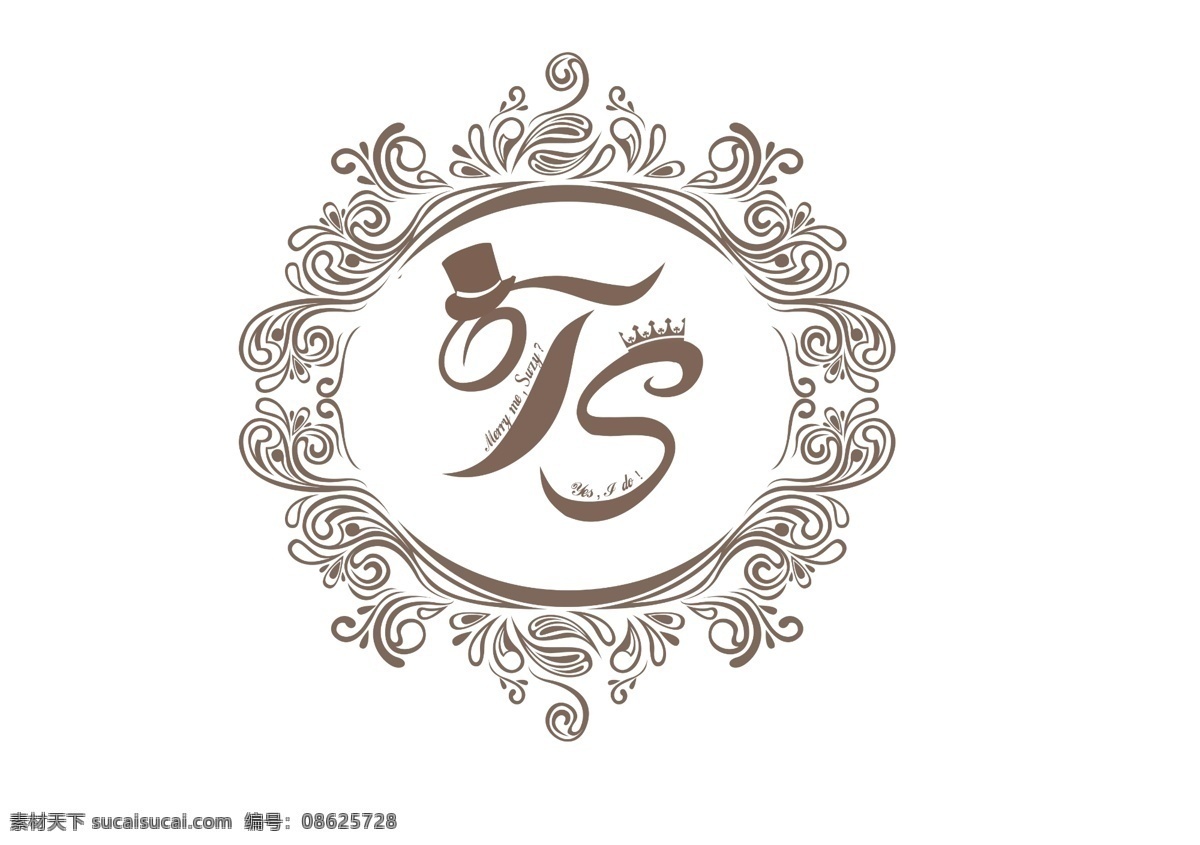 婚礼logo 婚礼图标 婚礼标志 婚礼图案 婚礼 logo设计