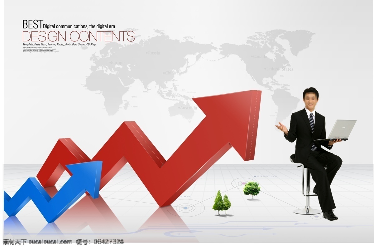 上升箭头素材图片下载-素材编号08427328-素材天下图库