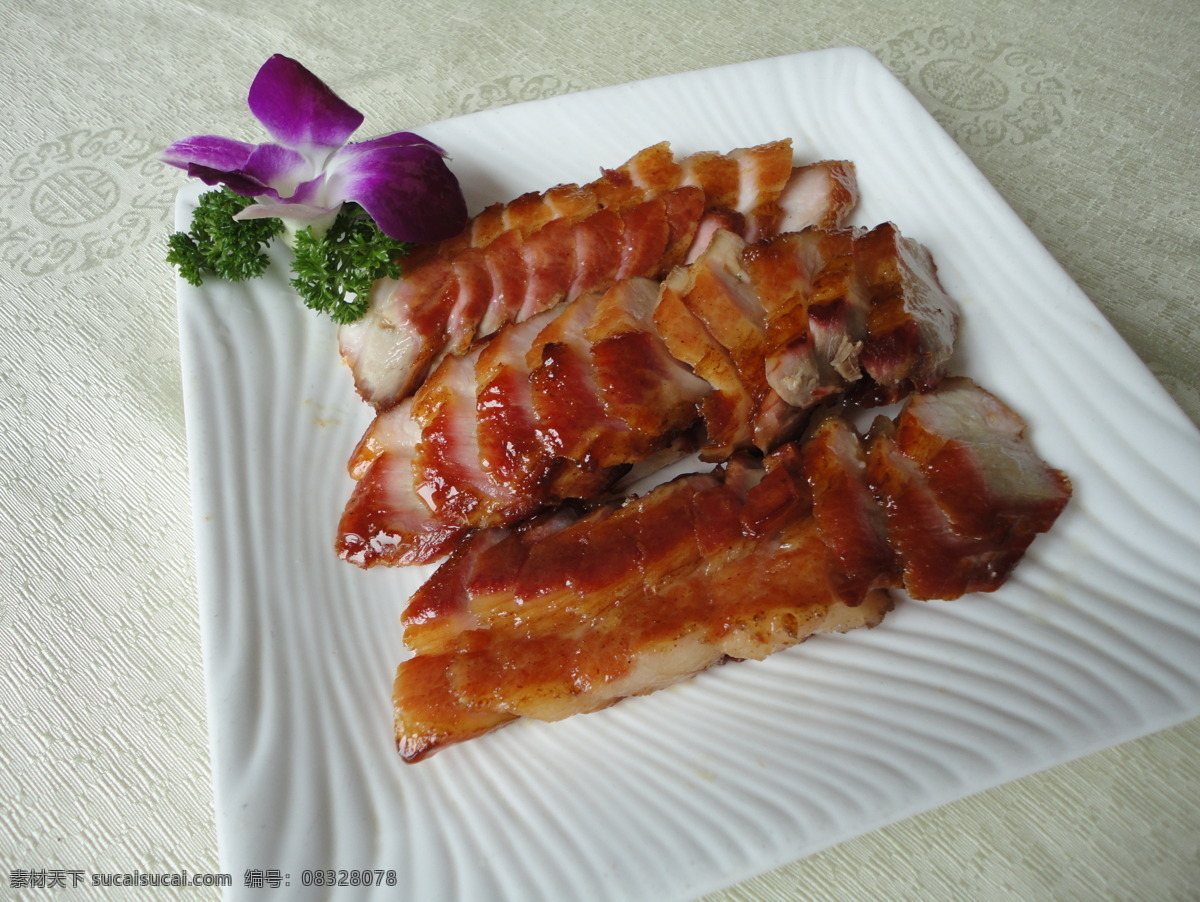蜜汁叉烧 蜜汁 叉烧 叉烧肉 传统美食 餐饮美食