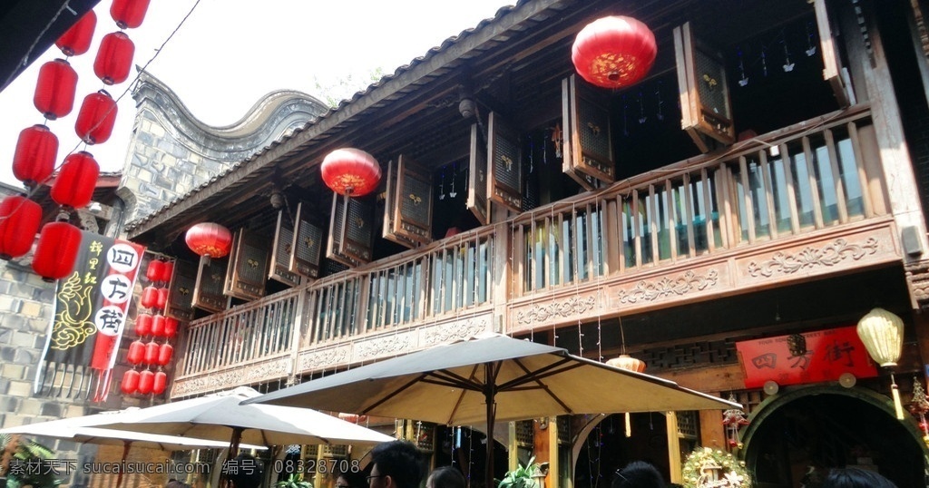 成都锦里 旅游 国内旅游 成都 锦里 锦宫城 古镇 商业街 旅游区 名胜古迹 西蜀第一街 木楼 红灯笼 旅游摄影