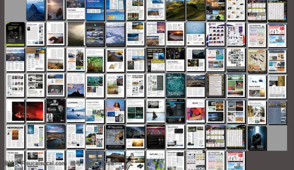 pdf 风光 广告设计模板 户外 画册 画册设计 景色 拍照 企业画册 户外摄影杂志 杂志 艺术 相片 自然 视觉 源文件 其他画册整套