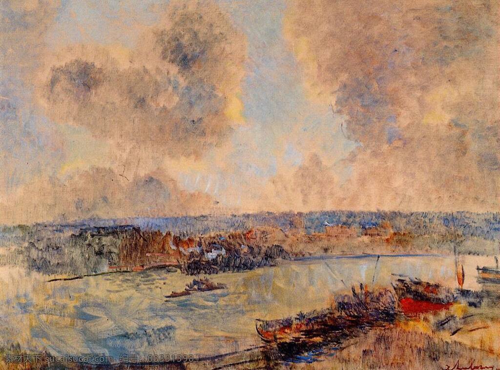 lebourg 印象派 风景 静物 自然 油画 装饰画 法国 画家 阿伯特 赖 博 albert