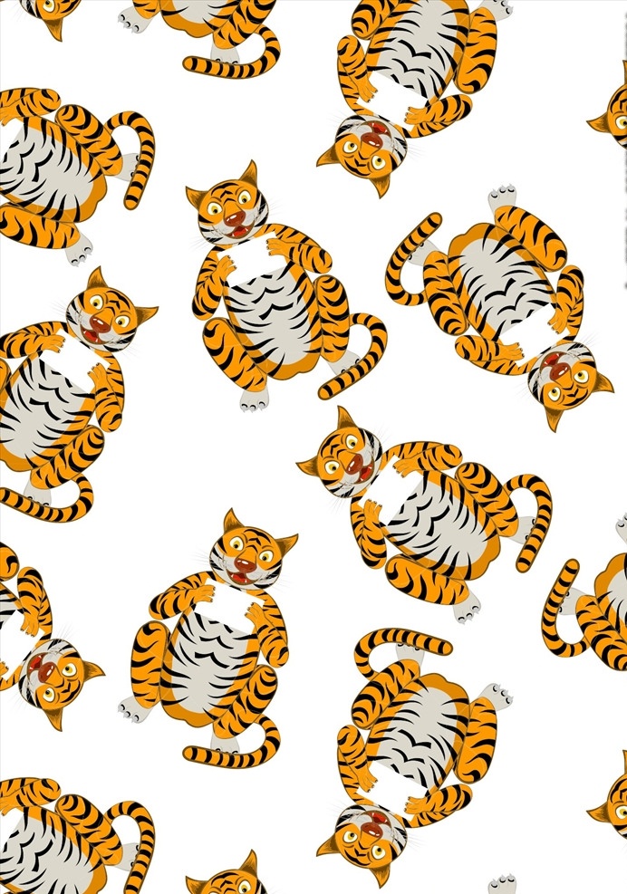 可爱 卡通 小 老虎 虎头矢量 大牌图案 动物世界 猛兽 手绘老虎 线描老虎 细节老虎头 卡通小老虎 豹子 老虎头 豹子头 老虎循环花纹 豹子循环花纹 动物图案 动物印花 老虎图案 老虎头图案 老虎头印花 潮流图案 潮流印花 老虎花纹 猛兽图案 猛兽花纹 动物 印花图案 可爱卡通老虎 可爱老虎 卡通老虎 矢量图案共享 服装设计