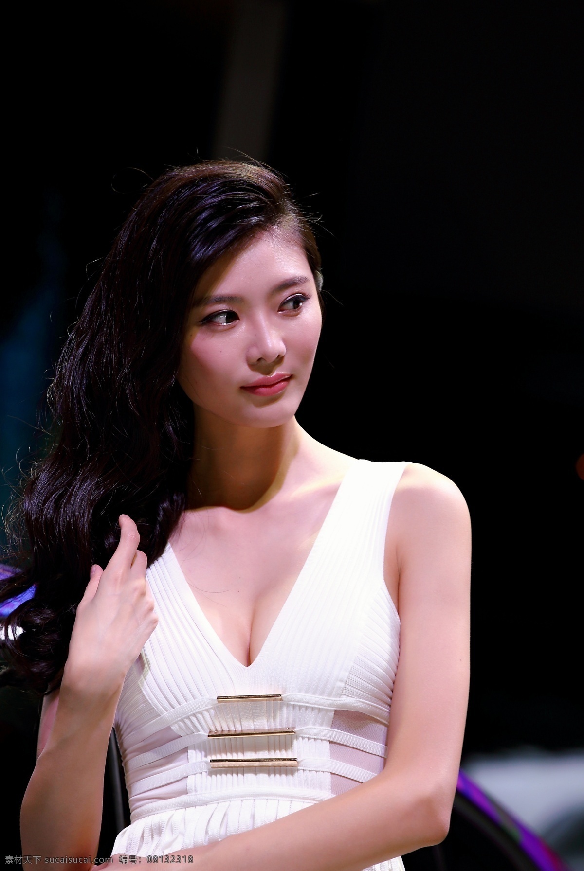 车模 美女 性感美女 妩媚美女 摄影写真 人物摄影 职业人物 人物图库 2013 成都 国际 车展