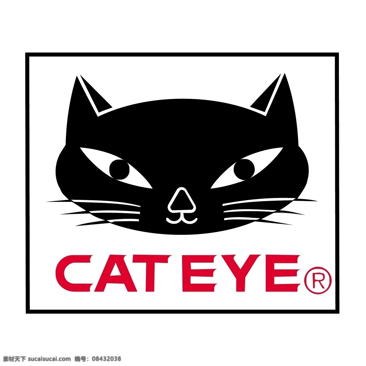 猫的眼睛 自由 猫 眼睛 标志 白色