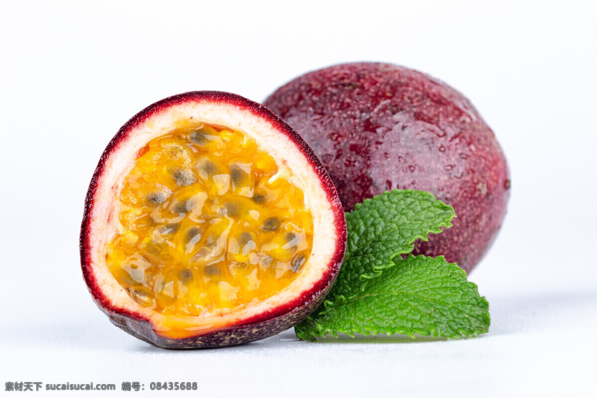百香 果 白底 特写 百香果白底 百香果特写 水果 新鲜 有机 营养 可口 生物世界